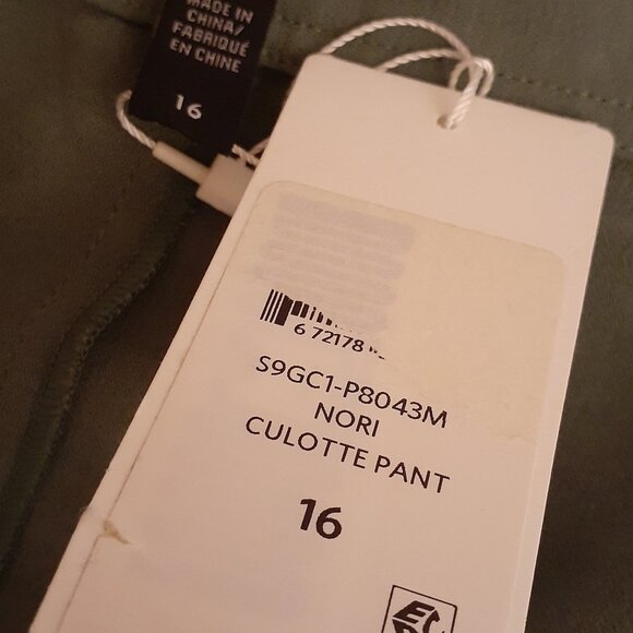 Eileen Fisher Culotte Pant NWT - Picture 9 of 15